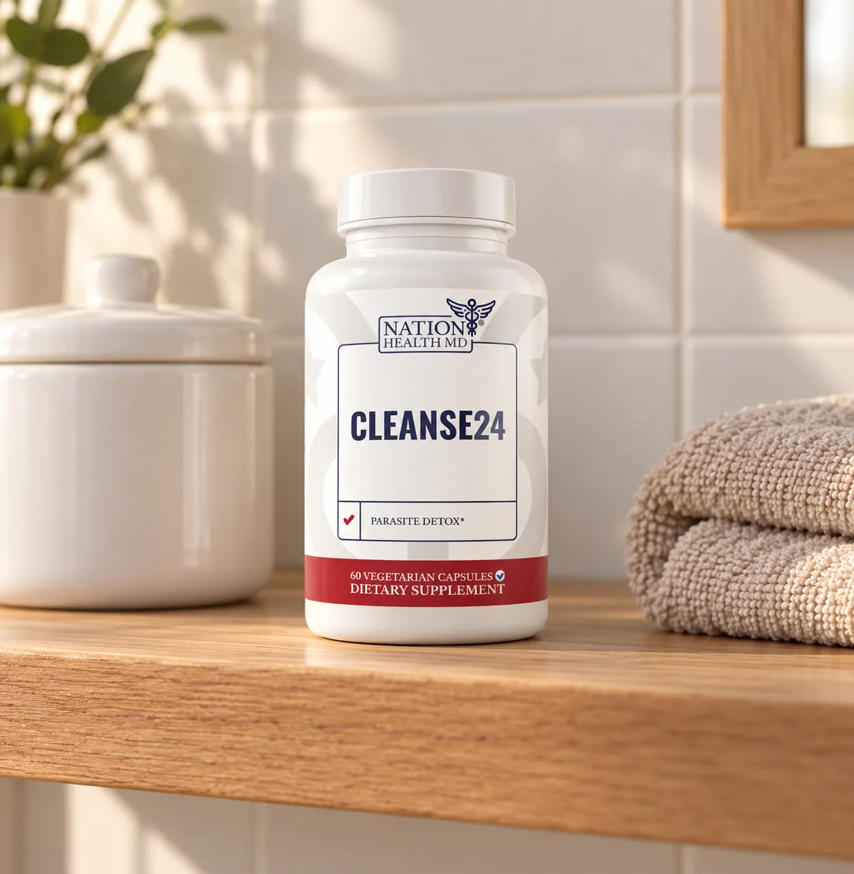 Cleanse 24 VSL — the package in everyday use