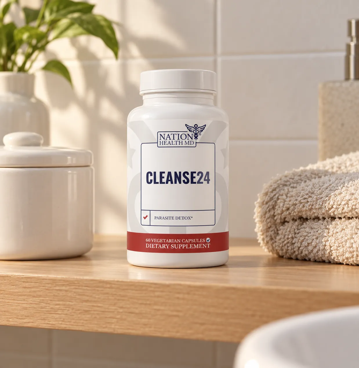 Cleanse 24 — the package in everyday use