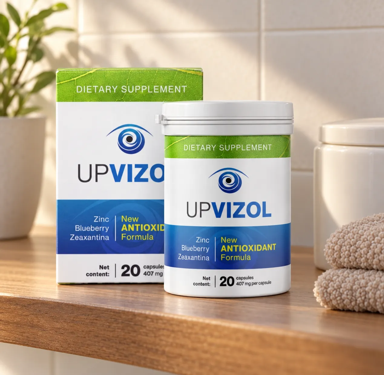 UpVizol — the package in everyday use