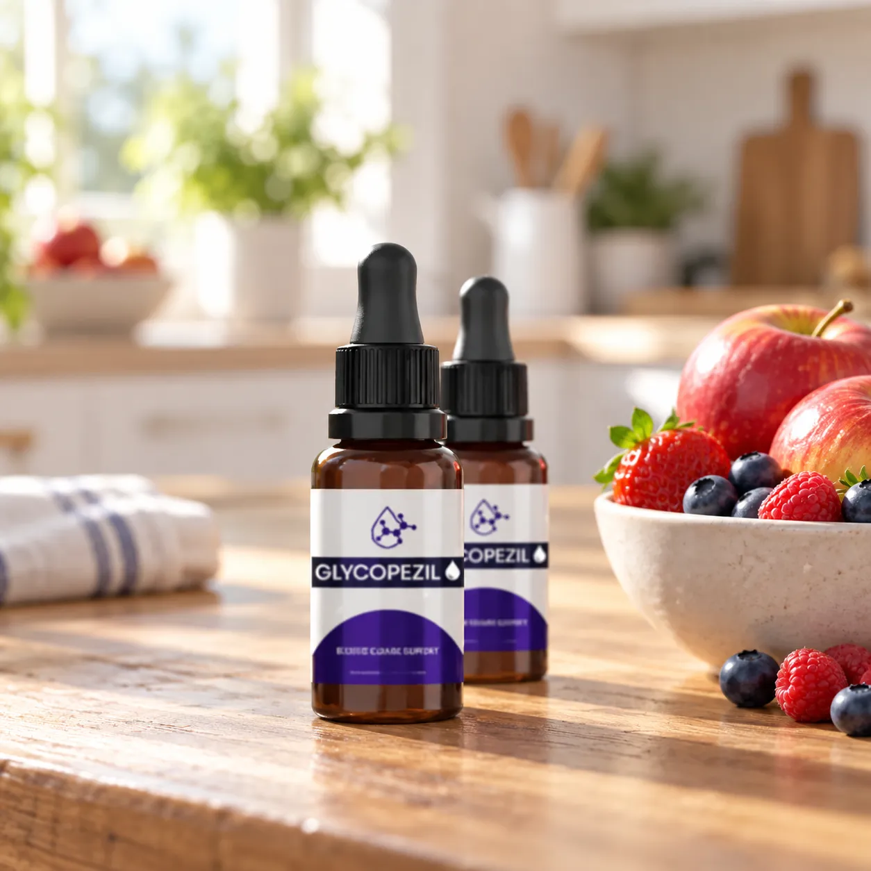 GlycoPezil — the package in everyday use