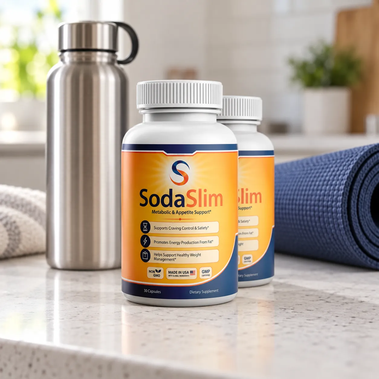 SodaSlim — the package in everyday use